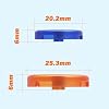 BITFUNX Button Caps, Arcade Stick Replacement Button Caps for Mechanical PushButtons, for Kailh/Cherry/TTC/Akko Switches Caps, Arcade Button Accessories (White Button Caps 14pcs 30mm)