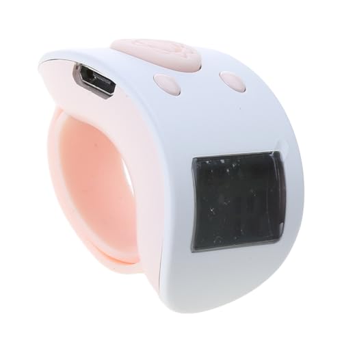 Meditations- & Fitness-Tracker, 9-K-Z&auml;hler mit lebensmittelechtem Silikonband, klare Nachtanzeige f&uuml;r Yoga, Bewegung, Sportler & Achtsamkeit