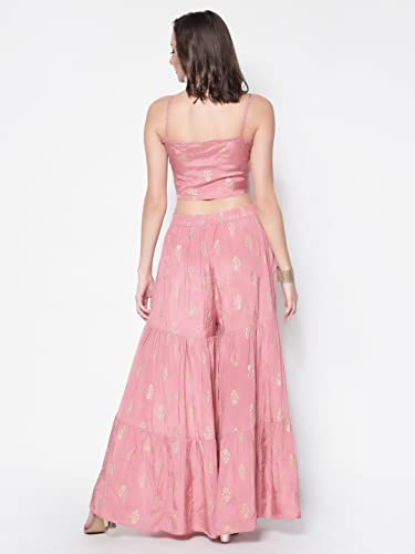 Image of SERA Women's Silk Fit and Flare Full Length Casual Dress