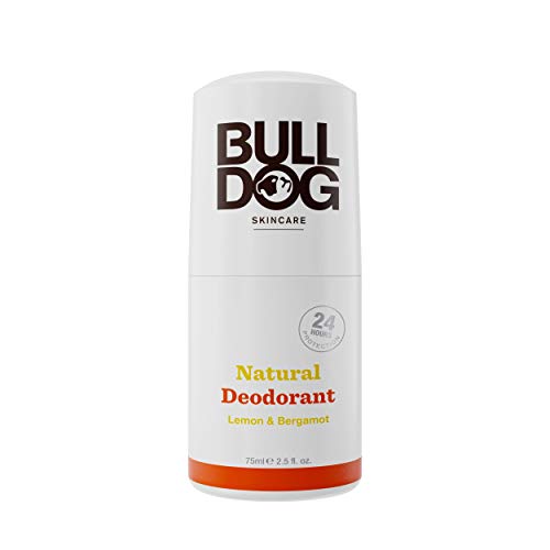 Bulldog Skincare Lemon and Bergamot Roll On Natural Deodorant 75ml