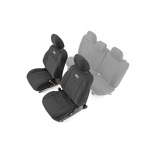 Rough Country Neoprene Front Seat Covers