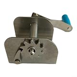 Tensor de alambre de manivela para red de voleibol de bádminton, tensor de marco de poste de rejilla de gimnasio, equipo deportivo al aire libre (para voleibol)