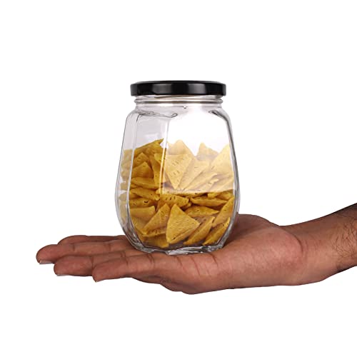 Image of Food Storage Containers, Jar For Spice, pickel, mason jar for honey, jam, pantry Pack of (12)