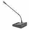 Power Dynamics TM370 Desktop Paging Microphone with Adjustable Gooseneck, Pre-Announcement Chime, Condenser Mic, LED Indicator, XLR and 6.3mm Jack Outputs - Ideal for Commercial Audio Systems #1