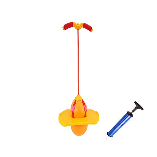 yummyfood123 Pogo Ball Pogo Stick Jumper Balance Ball Balance Bounce Bounce Space Ball Juguete con Manijas Inicio Juegos De Interior Fitness Capacitación Corporal Accesorios para Niños Niños Adultos Cover