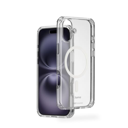 Coque iPhone 16 Plus Hama Extreme Protect anti-jaunissement avec D3O robuste compatible MagSafe