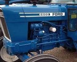 Hood Decal KIT for Ford 6600 Tractor