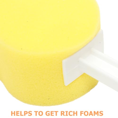 2 Esponjas Exfoliantes de Baño con Mango Largo de Pp 3