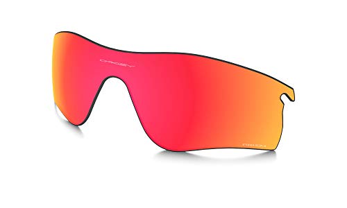 Oakley Radarlock Path Rectangular Replacement Sunglass Lenses, Prizm Ruby Polarized, 38 mm