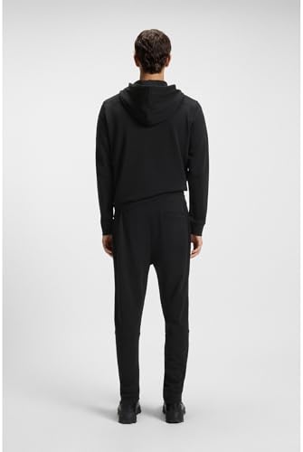 BOSS Hommes Sestart Bas de survêtement en Molleton de Coton avec Patch logoté