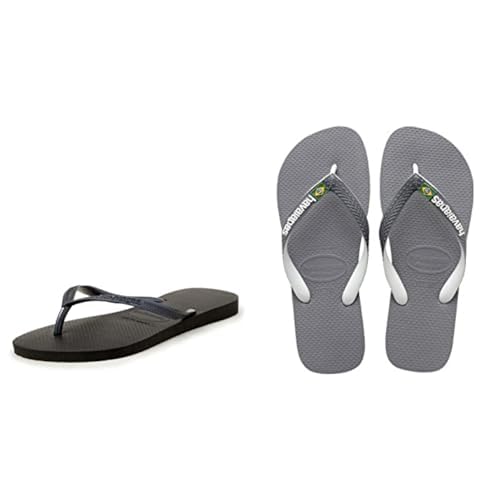 Havaianas Slim Femme Noir, finis les maux de pieds avec ces tongs confort