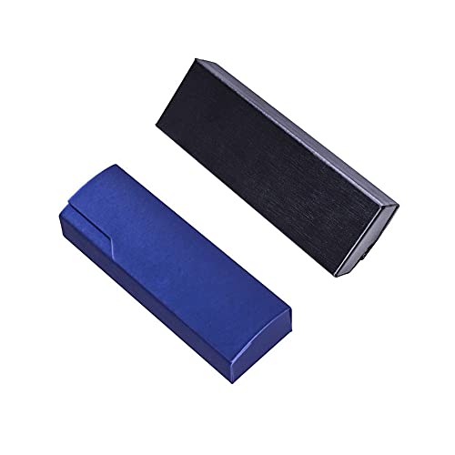 Dtoterul Brillenetui Hardcase 2 Stücke Brillenetui Brillenetuis Brillenetui Hardcase Damen Hardcase Brillenetui Brillenetui Lesebrille Sonnenbrille Brillenetui inklusive Microfasertuch Cover