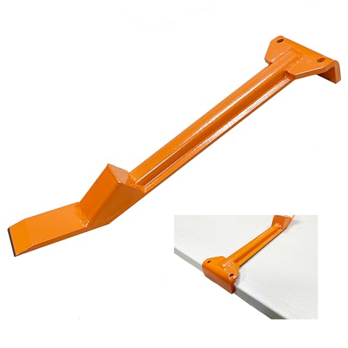Vinyl Pull Bar Flooring Jack Tool - Heavy Duty 12 NK-EH400 Steel Tool Flooring Pull Bar for Laminate LVP LVT Hardwood Floors Rust-Resistant Scratch-Free Installation Tool Single Flooring Repair