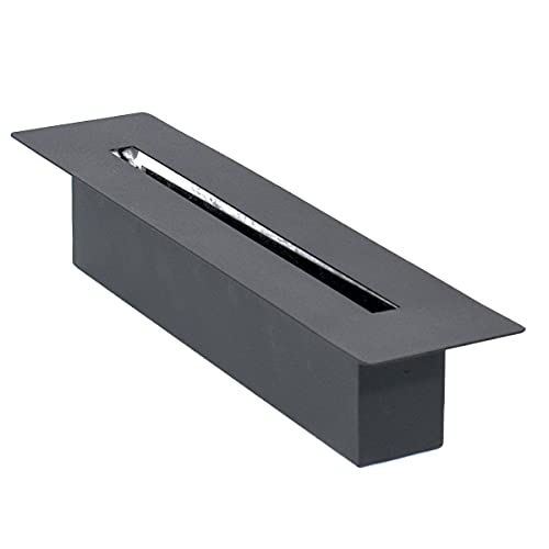 Queimador Exclusivo Lareira Ecológica Etanol 32cm Embutir Rack Estante