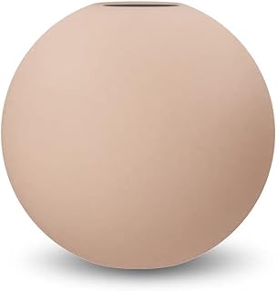 Cooee Design Jarrón Redondo de cerámica, 10 cm, Color Rosa