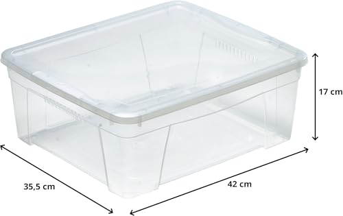 Boîte de rangement avec couvercle pour optimiser les placards du dressing - 3