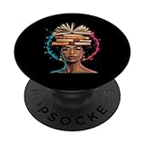 Photo Gallery funny book crown black queen wisdom power afro art donne uomini popsockets popgrip adesivo Photo Gallery funny book crown black queen wisdom power afro art donne uomini popsockets popgrip adesivo