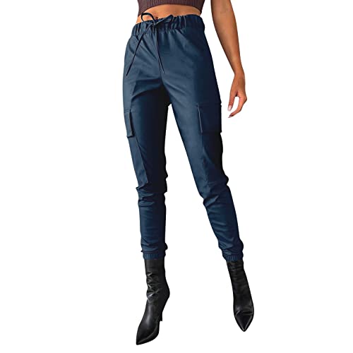 Pantalon de sport femme bleu marine en taille M pour éliminer l'inconfort