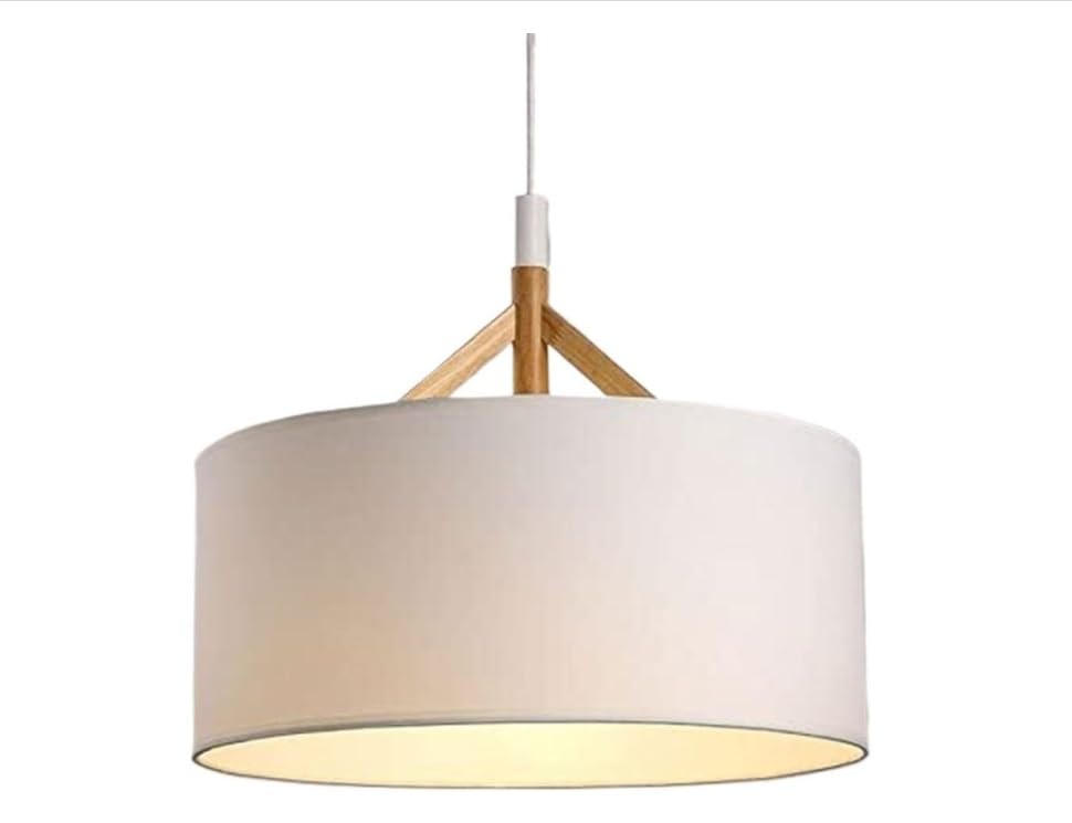 Lustre en métal cylindrique pour éliminer les zones d'ombre de la cuisine