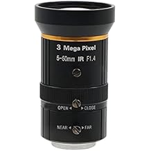 Microscope Accessories Kit 3MP IP Camera Video Surveillance 5-50mm Varifocal 1/2.7" F1.4 Manual Iris C Mount Len 3MP 5-50mm Lens Microscope Slides