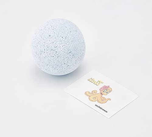 Tinti Zauberbad Blau - Sprudelnde Badekugel mit Überraschung, 1er Pack(1 x 40 g)