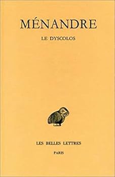 Paperback Menandre: Tome I, 2e Partie: Le Dyscolos [French] Book