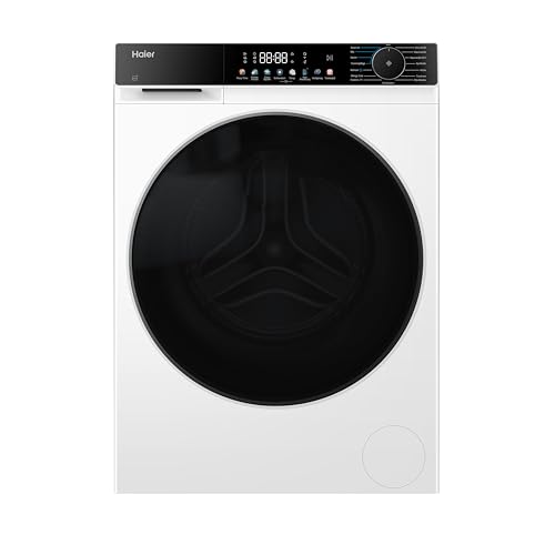 Haier Waschtrockner 13/8 kg (Waschen/Trocknen) I G5 Serie I A -40% (Waschen), leiser Inverter-Motor, Automatik- und Expressprogramm, Aquastop, Hygiene-Technologien, Wi-Fi I HWD130-BP14657U1