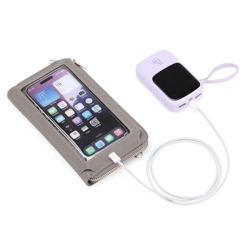 Image of GOIACII Phone Purse Crossbody Bags for Women Small Travel Wallet Touch Screen RFID Blocking