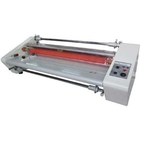 Budget 2700 Thermal (hot) 27" School Office Roll Laminator inc. 4 Free Rolls of 1.5mil 25" Laminating Film and Heavy Duty All Metal Construction