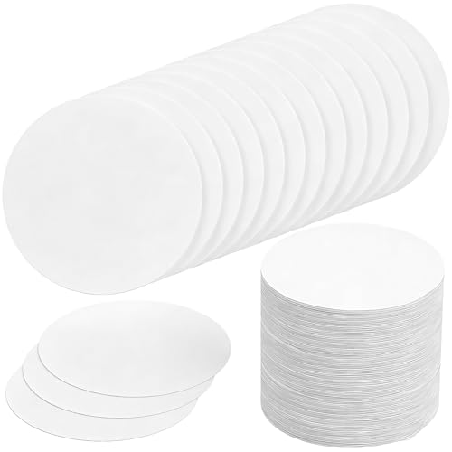 800 Pcs Filtre à Café, 64mm Filtres en Papier Blancs Non Blanchi, Filtre a Cafe Papier Rond Compatibles avec Aeropress Machines à Expresso Accessoires