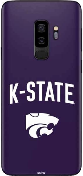 Skinit Decal Phone Skin Compatible with Samsung Galaxy S9 Plus - Officially Licensed College K-State Logo Design