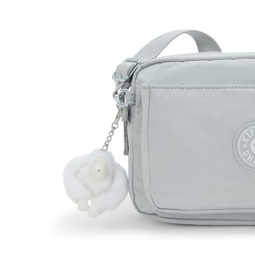Image of Kipling Women's Abanu Medium Crossbody Bag, Lightweight, Adjustable Nylon Waist Pack with Multi-Compartment Zip Pockets