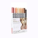 COPIC Ciao Marker 8pc Manga Skin