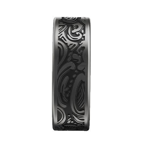 Anillo de actividad física impermeable más pequeño: carga magnética de 20 mAh, Bluetooth 5.0, sensor STK8321, rastrea carreras, ciclismo y senderismo. Compatible con Android 5.1+/iOS 8+.(10#)