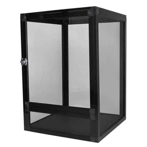 Jshigogo ঒��� �P�[�W ���v�^�C���{�b�N�X ����P�[�X �ʋC�� �c������{�b�N�X ���� ���I�p �P�[�W �J�����I�� �g�J�Q�Ή� �����ޗp���U�[�h�y�b�g�����n (�u���b�N �A�N�����h�A�t��,32*32*46cm)