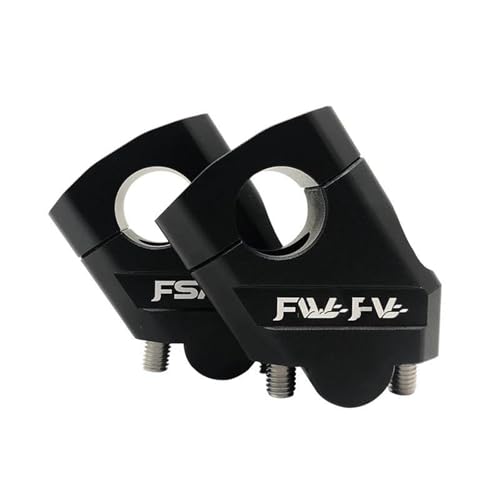 Rehausseur de guidon pour BMW F850GS F900R F900XR ADV - Rehausseurs noirs