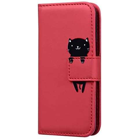 Skyhewen PU Leather Flip Wallet Case for Moto E13 Cover