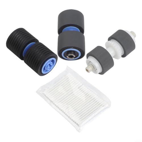 Image of Replacement Roller Set 8262B001AA for Canon DR-G2090 G2110 Scanners - Exchange Feed Pickup Tire Kit - High Elastic Rubber Material - Prevents Paper Jams Archiving Tasks - Complete Set