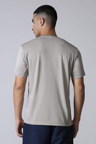 Image of Reebok Men's Polyester Gym T-Shirt - Moisture Wicking Sports T-Shirt for Men | Workout Running Training Tshirt for Men | Half Sleeve Active Tee