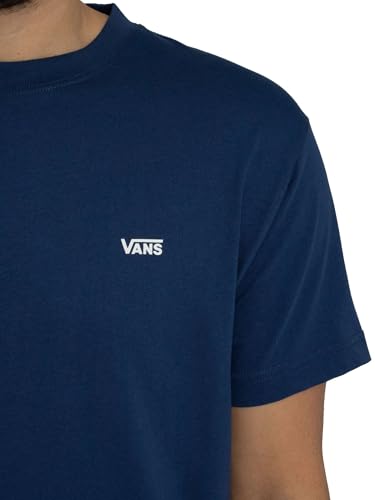Vans Homme T-Shirt À Logo Poitrine Gauche, Deep Indigo, S – vue 4
