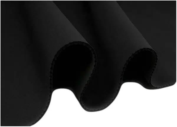 Kacperek - Neopren Stoff - Wärmeisolierender, Dicker Stoff - für Taucher, DIY-Projekte, Nähen - 135cm breit -0,5 Lfm - 3mm dick - 878g/mb, 651g/m2 - Hellgrün/Graphit