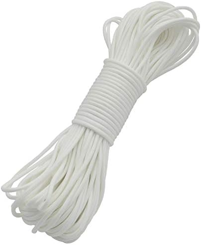 FerDIM Glow Paracord Rope 550, Reflective Parachute Cord 9 Strand 4mm Diameter Outdoor Survival Rope Glow in The Dark 100% Nylon 25ft 50ft 100ft 200ft Multi Color