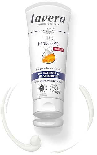 Lavera - Handcreme/handcream repair bio EN-IT - 75ml - Afbeelding 3