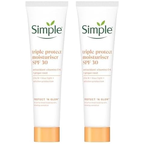 Simple Protect 'N' Glow Moisturiser SPF 30, 40ml Cover