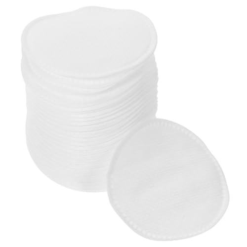 HEALEEP Dischetti di Cotone Rotondi per Trucco 60 Pezzi, Cotone per Viso Assorbente e Monouso, Salviette Detergenti Igieniche per Rimozione Trucco e Cura della Pelle, Adatti per