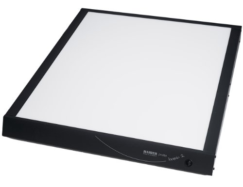 Kaiser Fototechnik 2426 prolite basic 2 HF lichtplaat (5000 K, lichtoppervlak 50 x 60 cm, 4 x 13 Watt, hoogfrequent bedrijfssysteem, reservelampen: 2136, 2477)