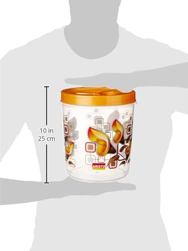 Image of Aristo Store Queen777 Plastic Storage Container set of 4-4700 Ml (19.5(D) X 21.6Cm) - Multicolor