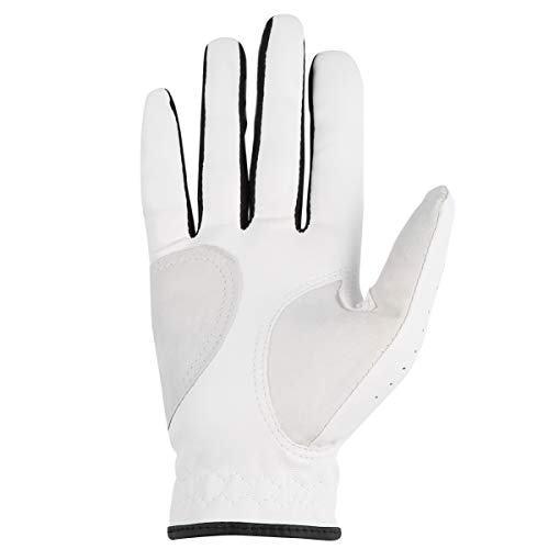 CLISPEED Luva de golfe masculina de couro, luva de golfe para treino de golfe para uso diário ao ar