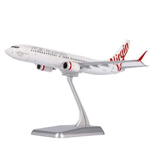 Avión de colección Virgin Australia B737-800 para decorar vitrinas y despachos de aviación