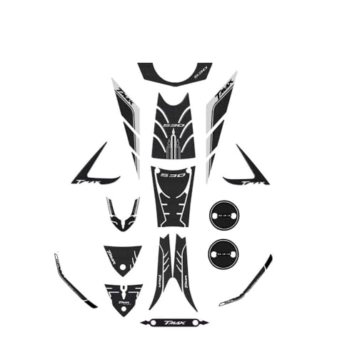 Autocollant réservoir Tmax 530 2016 anti rayure essence protection résine moto